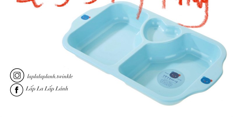 Modern House Khay ăn xanh trái tim