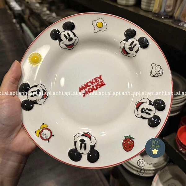 Modernhouse Đĩa sứ tròn Mickey 20cm