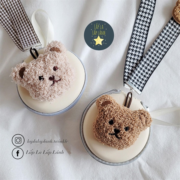 Rangubebe Hộp kính gấu Beige