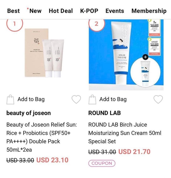 Roundlab Kem chống nắng không nâng tone