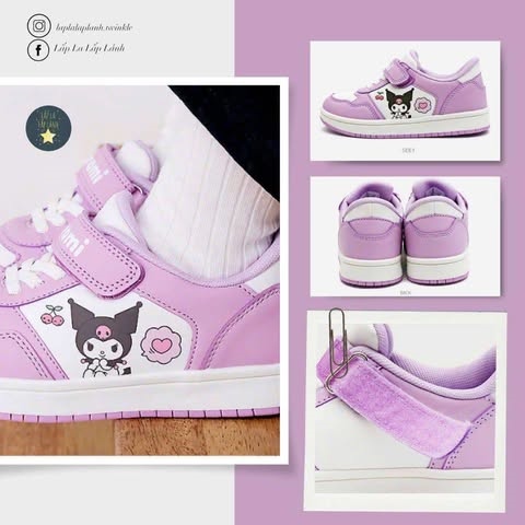 Shoelamode Sneaker Kuromi Little size 200