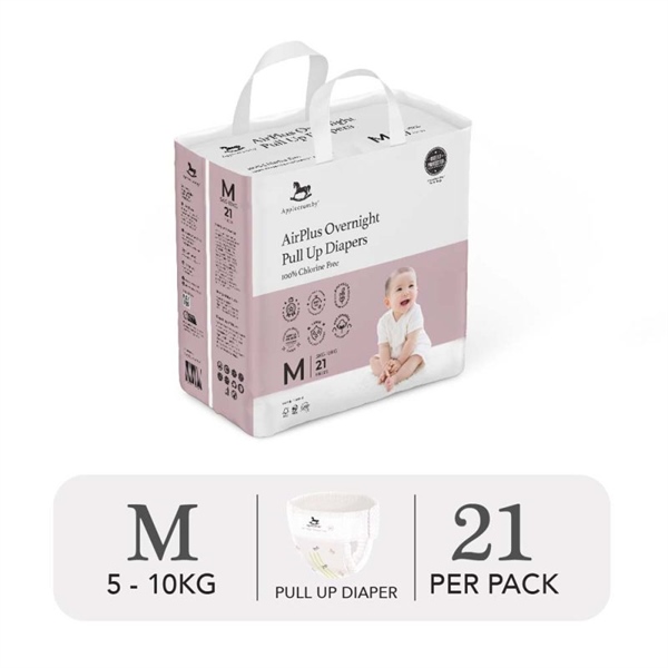 Applecrumby Bỉm đêm mini quần size M