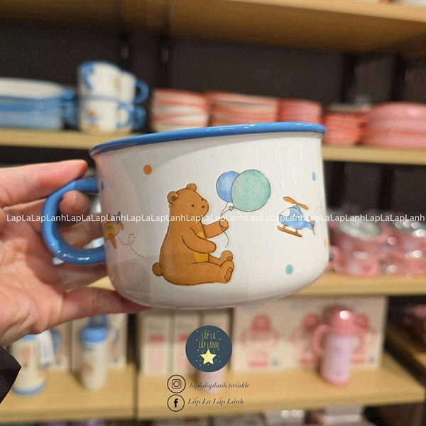 ModernHouse Tô sứ có quai Gấu xanh