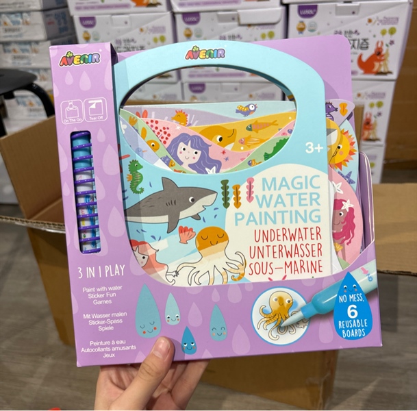 Avenir Magic painting book Sea Animals