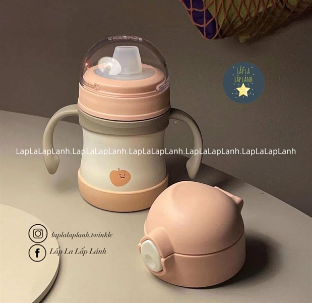 Foogo Bình giữ nhiệt Táo hồng 200ml