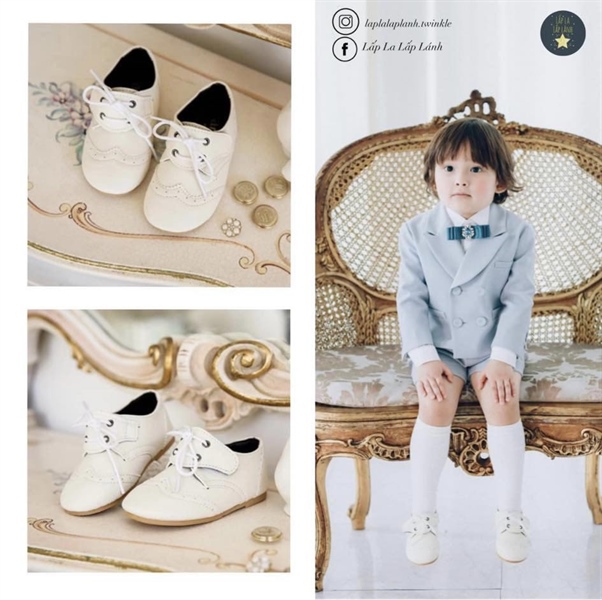 Petitebelle Giày trắng size 130