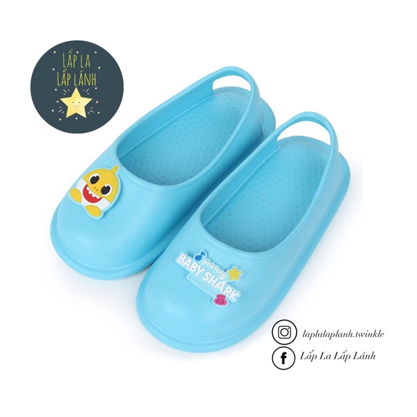 PANCOAT Giày nhựa BabyShark Xanh Dương