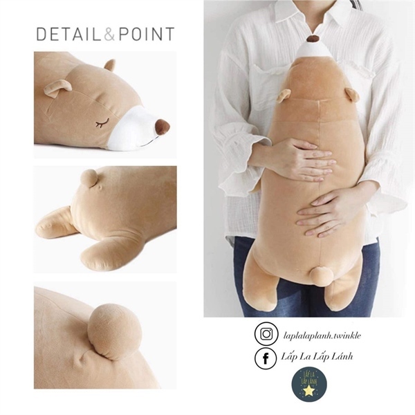 Coaacoaa Gấu ngủ 55cm