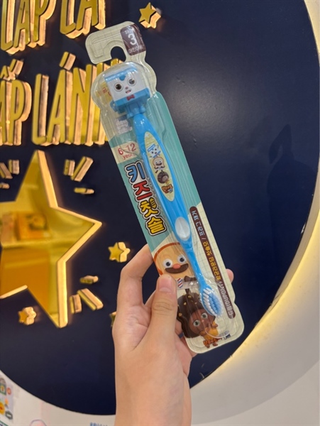 Atex Bàn chải 6-12y hình hộp sữa