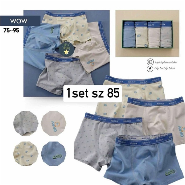 Bulledor Set chip đùi 4p Wow size 85