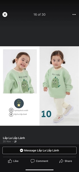 Kidscomo Đồ bộ số 10