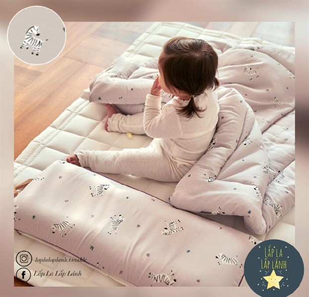 Formongde Wide pillow Ngựa vằn Beige in 30x70cm