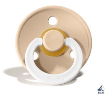 Bibs Ti giả 0-6m Night version Vanilla