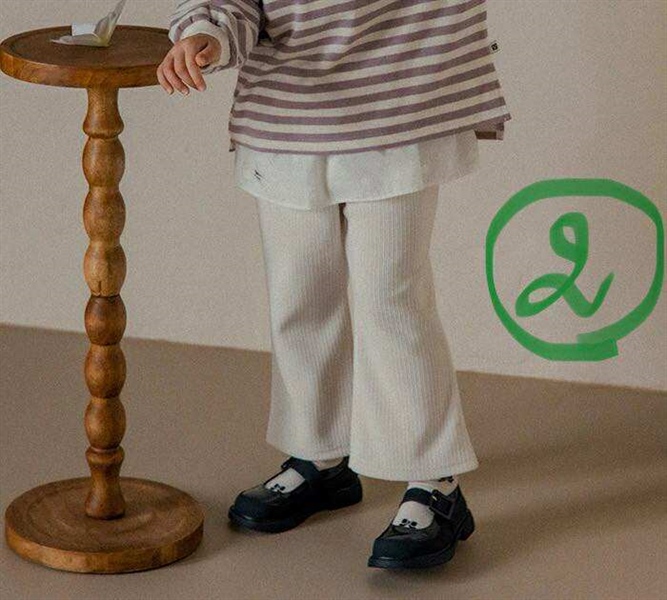 HappyPrince Quần ống loe Ivory 6-12M