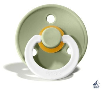 Bibs Ti giả 6-18m Night version Sage