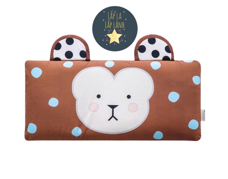 Bonitabebe Vỏ gối 3D mesh Khỉ nâu