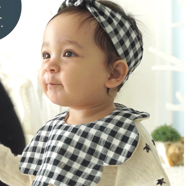 Yếm Vải Uidong Caro Đen