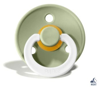 Bibs Ti giả 0-6m Night version Sage