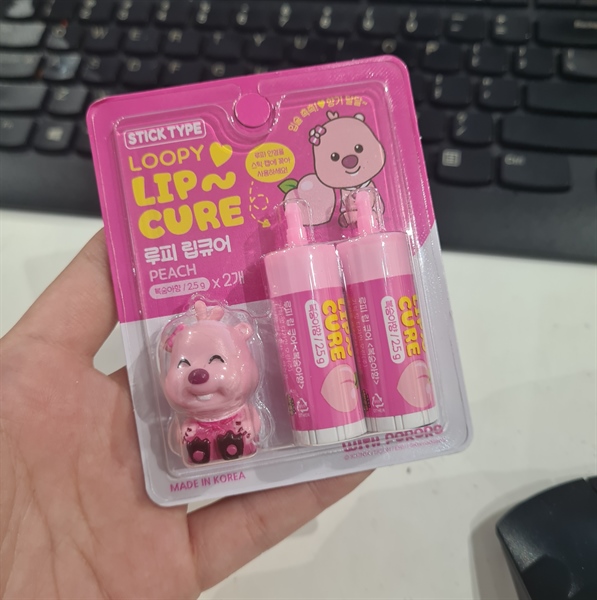 Pororo Son dưỡng màu hồng