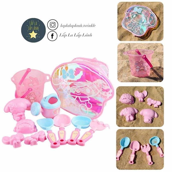 Bunnyland Đồ chơi xúc cát balo Melody