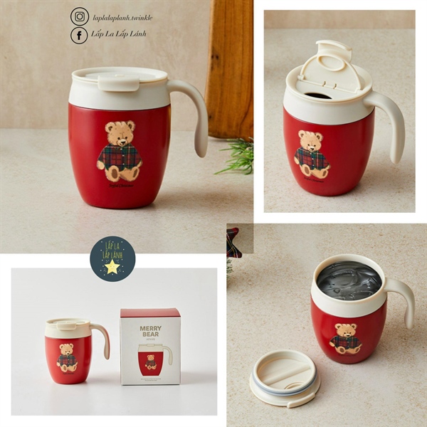 Modernhouse Ly giữ nhiệt Xmas Đỏ