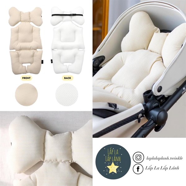 BILY Nệm lót xe đẩy Bunny Balloon