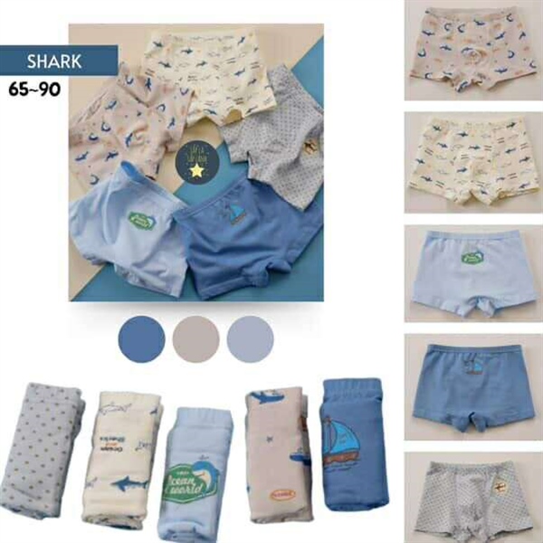 Bulledor Set chip đùi 5p Shark size 75