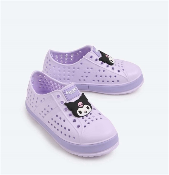 Shoopenkids Sandal nhựa HPKRUFA31S Kuromi S170