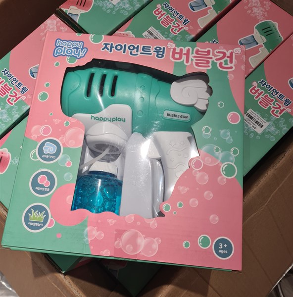 Happyplay Máy tạo bong bóng thiên thần Xanh