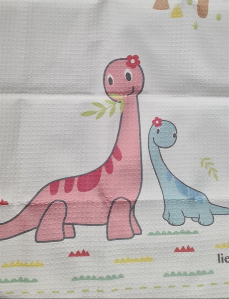 LIETO Lót chống thấm Khủng long hồng xanh