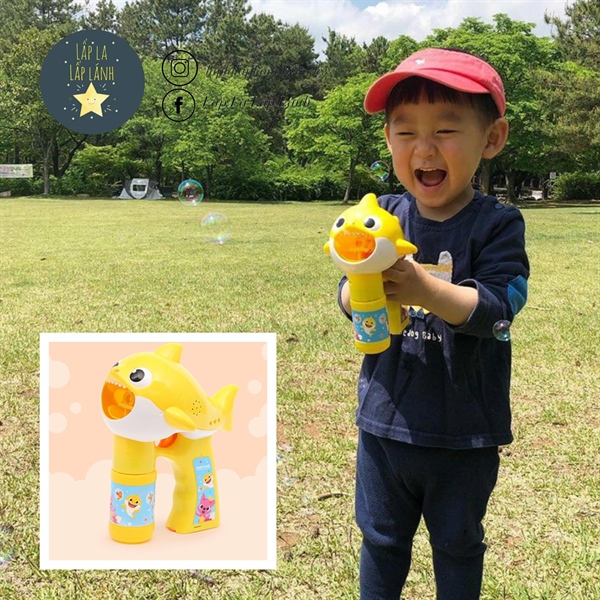 Pinkfong Máy tạo bong bóng Babyshark