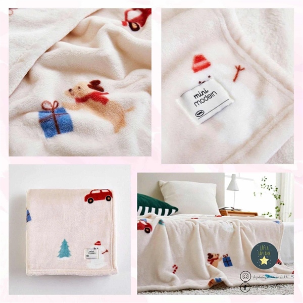 ModernHouse Chăn nỉ Merry Puppy