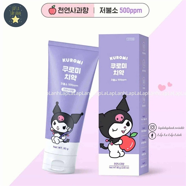 Atex Kem đánh răng Kuromi vị táo