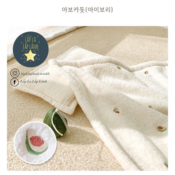 Dottodot Chăn Lông Cà Rốt