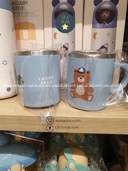 Modernhouse Ly inox Gấu xanh