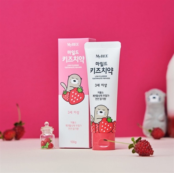 Mybee Kem đánh răng vị dâu