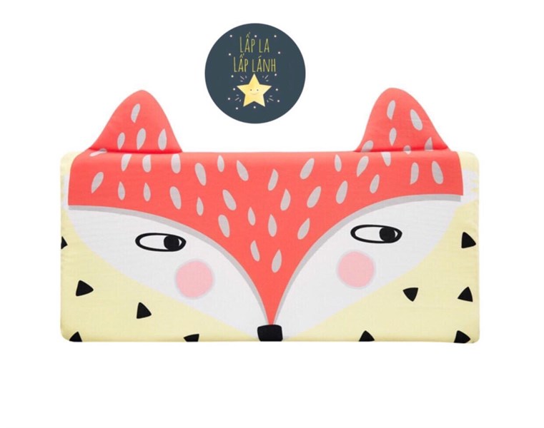 Bonitabebe Vỏ gối 3D mesh Cáo liếc
