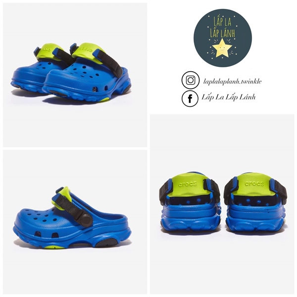 Crocs Sandal xanh 207011