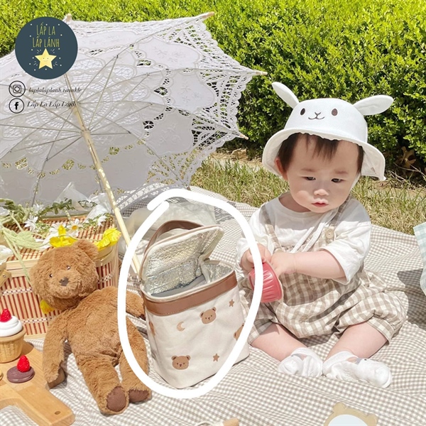 HelloMinimine Túi giữ nhiệt Gấu